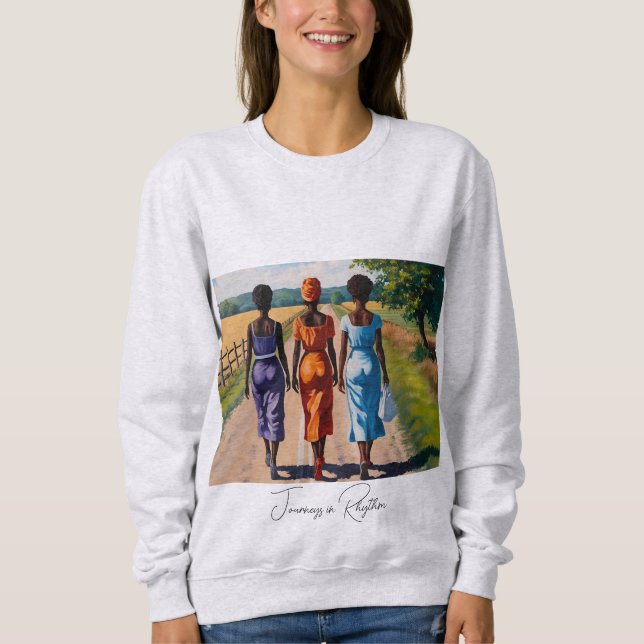 Sudadera Travesías en ritmo (Anverso)