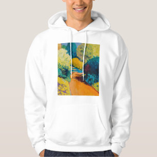 Sudadera Trayectoria anaranjada