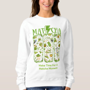 Sudadera Trazo de pincel del tornillo Lightning de MATCHA