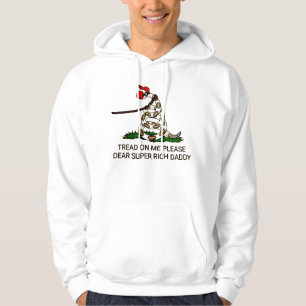 Sudadera 'Tread On Me, Por Favor, Querido Papi Súper Rico'