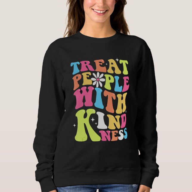 Sudadera Treat People With Kindness Retro TPWK Inspirationa (Anverso)