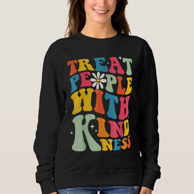 Sudadera Treat People With Kindness Retro TPWK Inspirationa (Anverso)