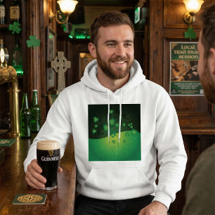 Sudadera Trébol de trébol verde Día de San Patricio Suerte
