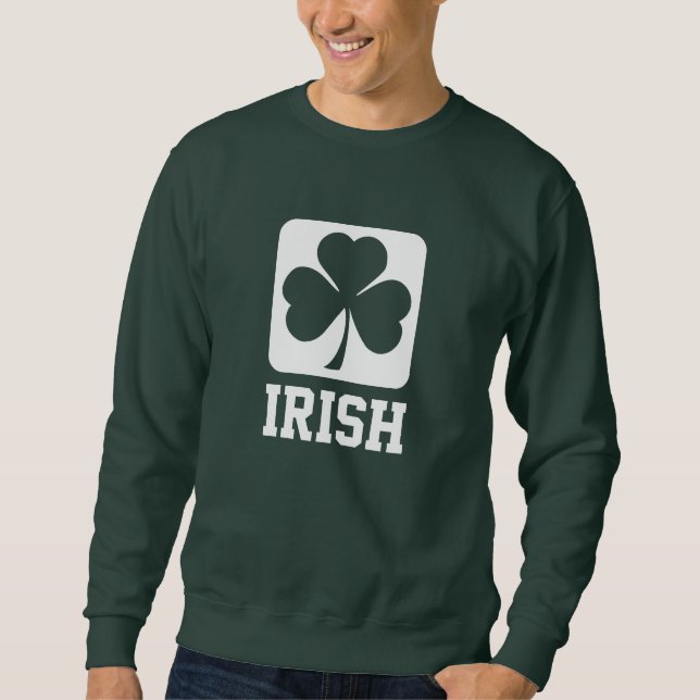 Sudadera Trébol irlandés (Anverso)