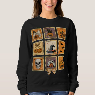 Sudadera Trébol o truco de sello de rehenes espeluznante de