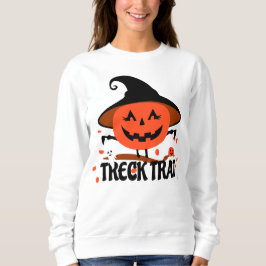 Sudadera Treck Trat Pumpkin Sonriente