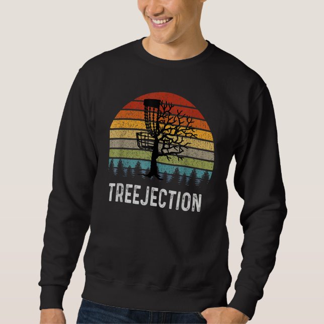 Sudadera Treejection Funny Disc Golf Frisbee For Men Women (Anverso)