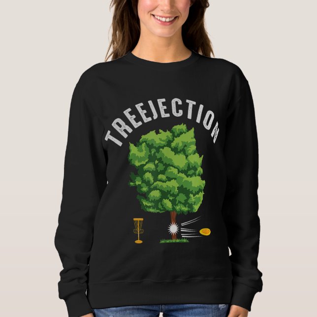 Sudadera Treejection Funny Disk Golf Player Frisbee Golfer (Anverso)
