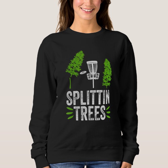 Sudadera Treenied Stupid Trees Frisbee Golf Frolf Disk Golf (Anverso)