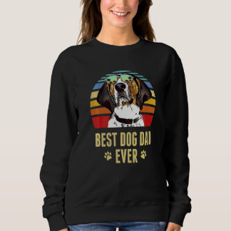 Sudadera Trek Walker Coonhound Mejor Perro Papá Nunca Retro