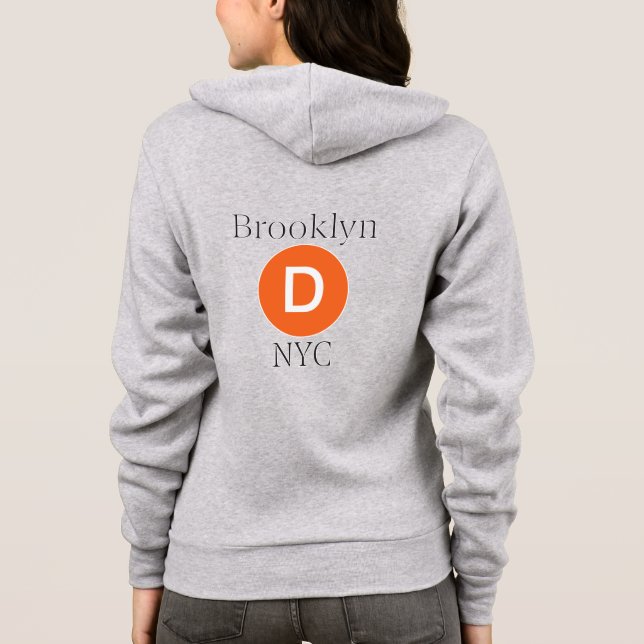 Sudadera Tren D de Brooklyn (Reverso)