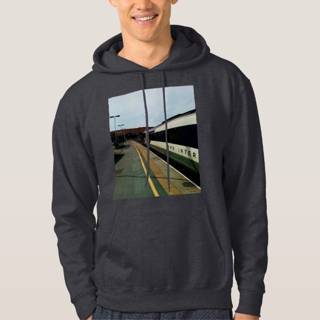 Sudadera Tren de estilo vintage (Anverso)