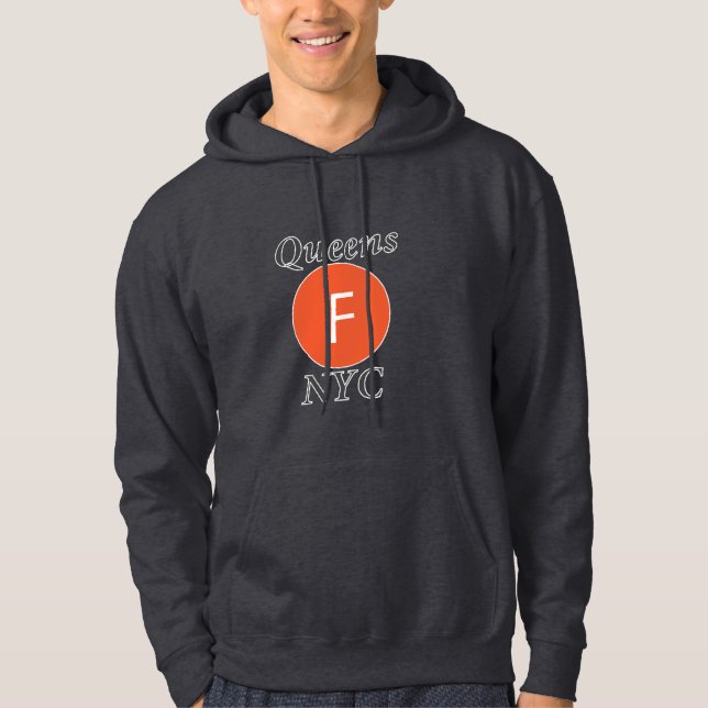Sudadera Tren F de Queens NYC (Anverso)