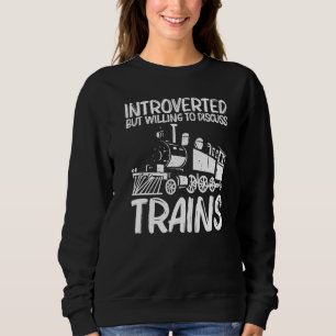 Sudadera Tren Genial Para Hombres Mujeres Locomotora De Fer
