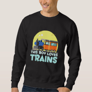 Sudadera Tren niño niño Locomotora Son niños Tren