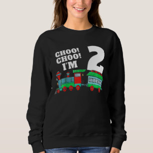 Sudadera Tren niños segundo tren de niño de cumpleaños de d