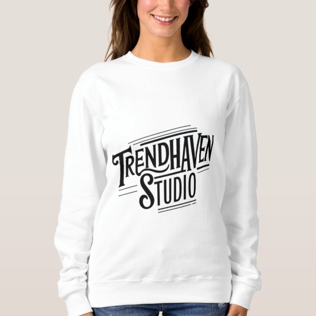 Sudadera Trend Haven Studio - Tee gráfico elegante y único (Anverso)