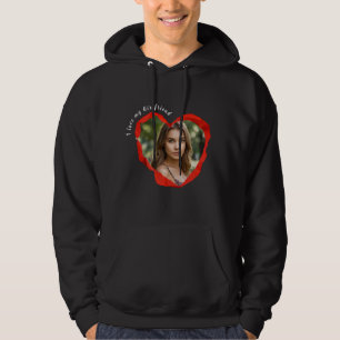 Sudadera Trendy I love my Girlfriend Red Heart Personalizad