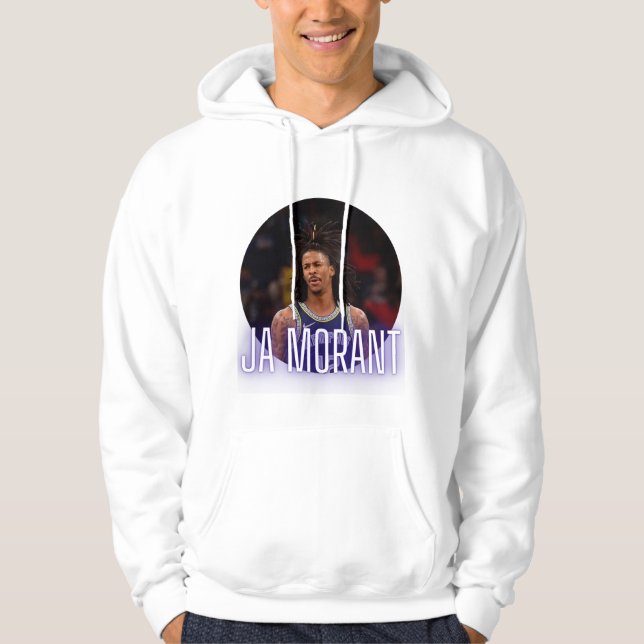Sudadera Trendy Ja Morant Unisex Pullover Hoodie (Anverso)