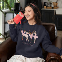 Tres bailarinas cutas