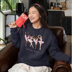 Sudadera Tres bailarinas cutas
