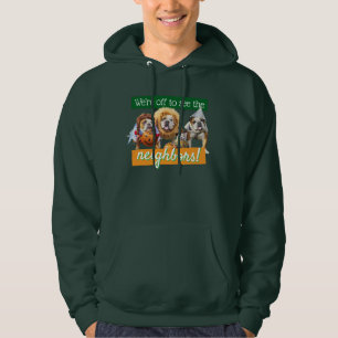 Sudadera Tres Bulldogs disfrazados