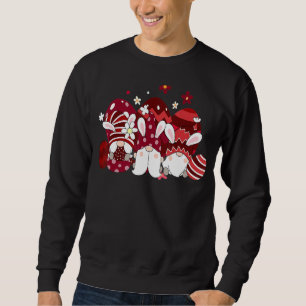 Sudadera Tres gnomos sosteniendo huevos de pascua en St Pat
