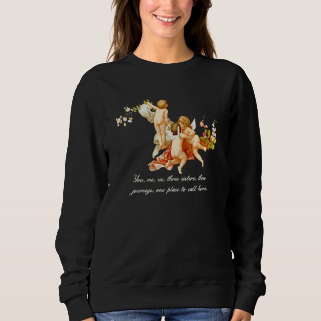 Sudadera Tres Hermanas Tú Yo Nosotros (Anverso)