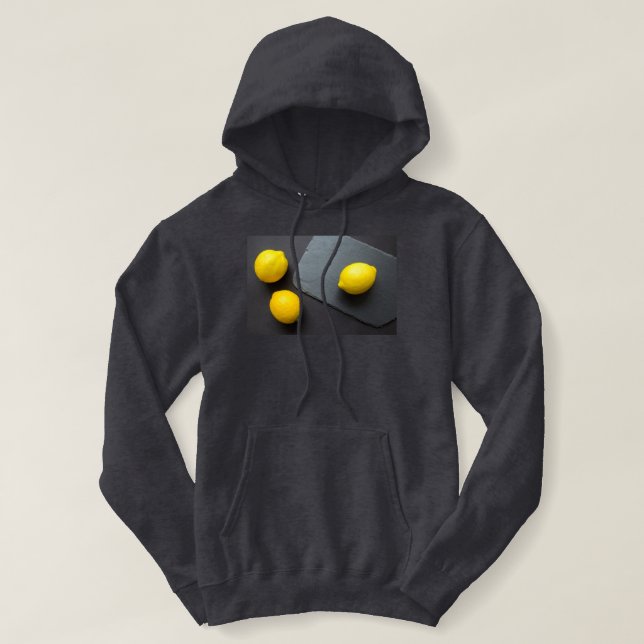 Sudadera "Tres Lemones" Foto Cute. Comprar ahora (Diseño del anverso)