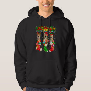 Sudadera Tres Perros Shiba Inu Elfo Reno Santa En Christm