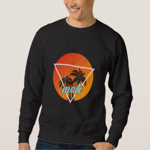 Sudadera Triángulo con forma de sol de Malí con palmas
