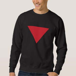 Sudadera Triángulo rojo invertido