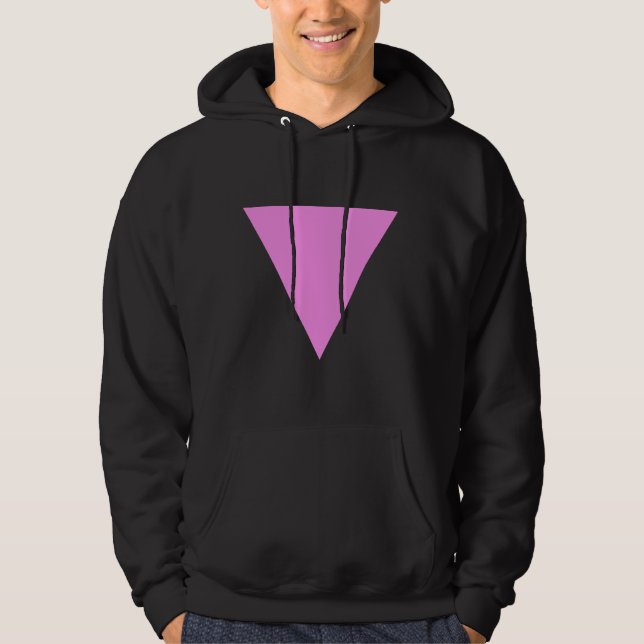 Sudadera Triángulo rosado (Anverso)