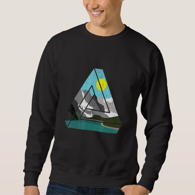 Sudadera Triángulo Triángulo Triángulo Triángulo Triángulo  (Anverso)