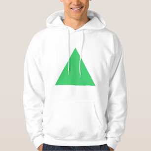 Sudadera Triángulo - Verde claro