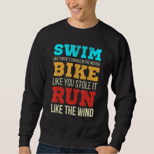 Sudadera Triatleta Deportivo Motivacional Atletismo Triatló