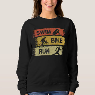 Sudadera Triatlón - Huida en bicicleta de natación