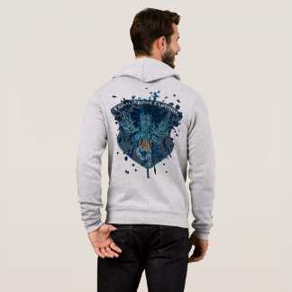 Sudadera Tribal Armor Dragon Paint Splotch Design Hoodie