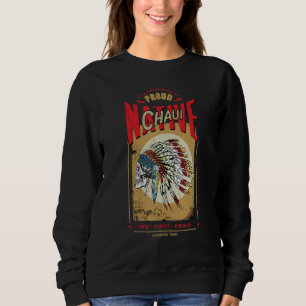 Sudadera Tribu de guerreros indios americanos Chaui orgullo