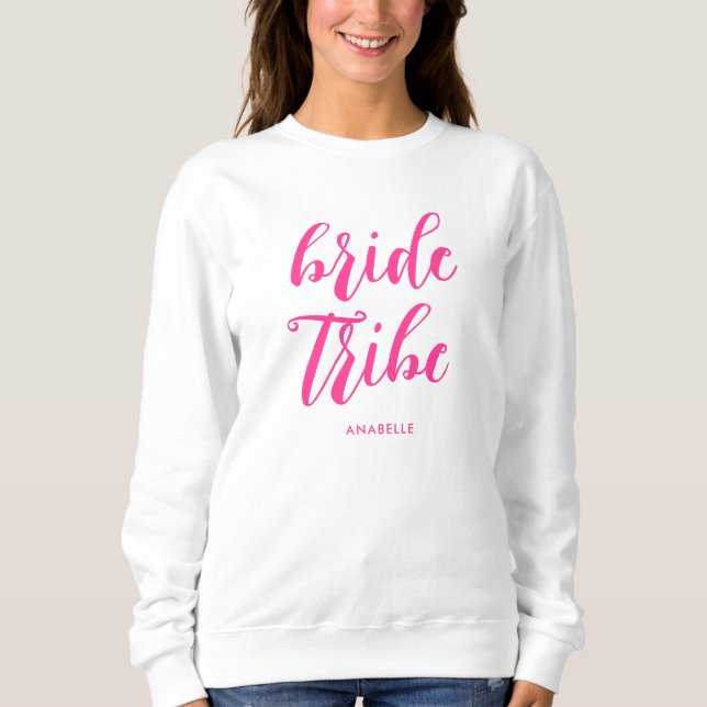 Sudadera Tribu de novias Fiesta moderna de bachillerato ros (Anverso)