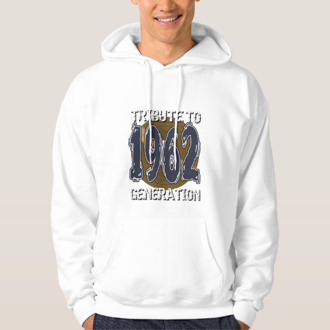 Sudadera Tribute to 1962 generation anniversaire (Anverso)