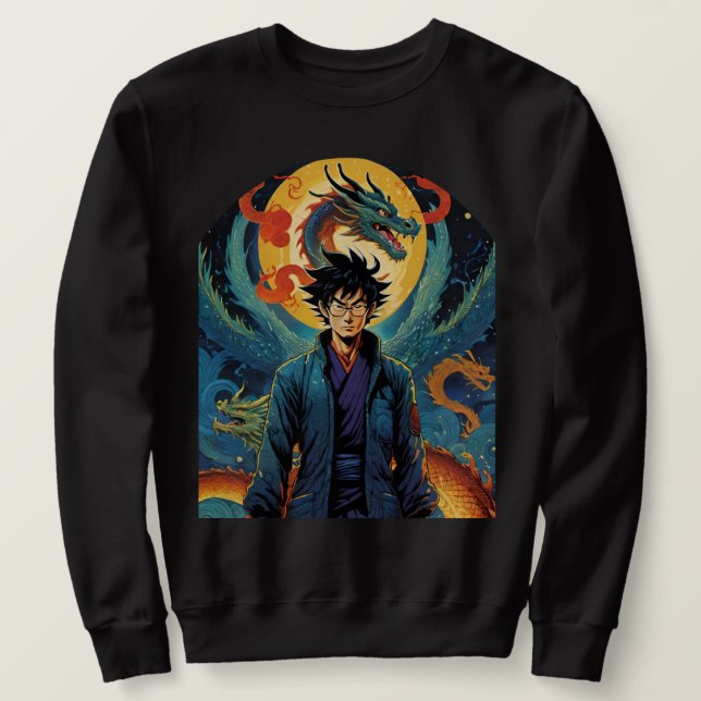 Sudadera Tributo a Akira Toriyama (Anverso del diseño)