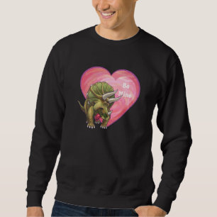 Sudadera Triceratops en el día de San Valentín del amor