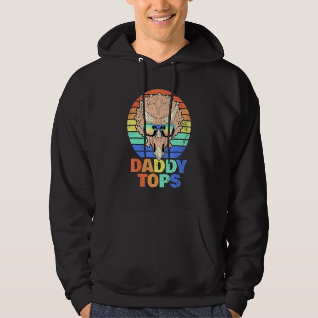 Sudadera Triceratops Papa Fossil Hunter (Anverso)