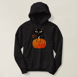 Sudadera Trick de calabaza para gato Naranja negro o tratam