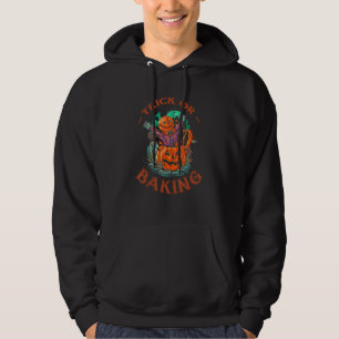 Sudadera Trick Or Baking Halloween Panadero Pastelero Espan