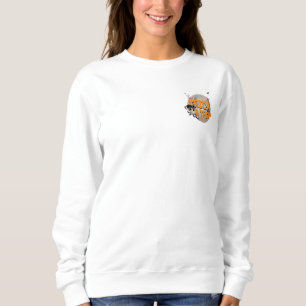 Sudadera Trick or Treat Gato Negro y Calavera Fiesta de Hal