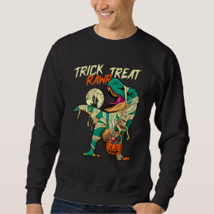 Sudadera Trick Rawr Treat T Rex Dinosaur Mummy Boys Hallowe