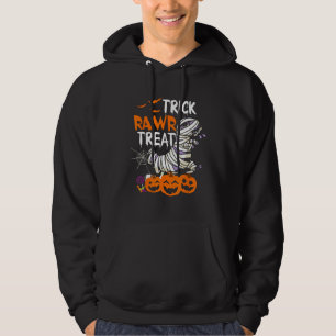 Sudadera Trick Rawr Tret Halloween T Rex Dinosaur Gi