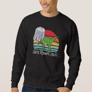 Sudadera Trick Rawr Trick Trick Tret Vintage Ghost Dino Tre